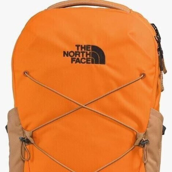 The North Face Jester Mandarin Orange Almond Butter Backpack New With Tags - Picture 1 of 13